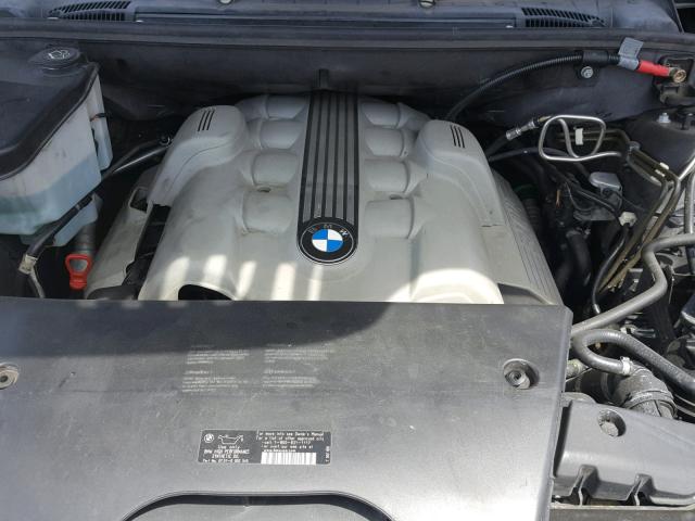 5UXFB53505LV17201 - 2005 BMW X5 4.4I BLACK photo 7