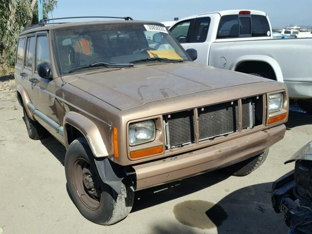 1J4FT68S7XL545562 - 1999 JEEP CHEROKEE S GOLD photo 1