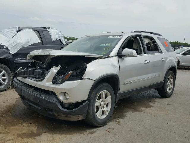 1GKER23748J171053 - 2008 GMC ACADIA SLT ვერცხლისფერი ფოტო 2
