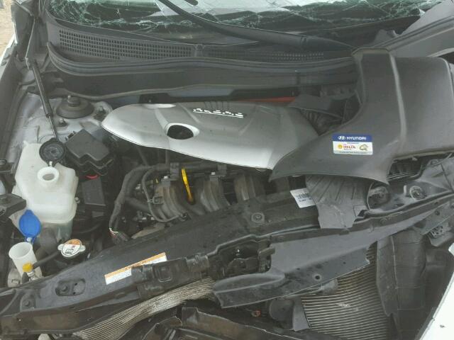 KMHEC4A45CA033754 - 2012 HYUNDAI SONATA SILVER photo 7