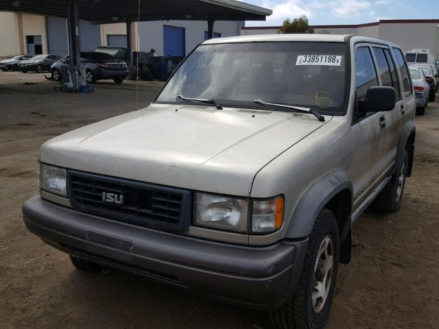 JACDJ58VXT7913290 - 1996 ISUZU TROOPER S BEIGE photo 2