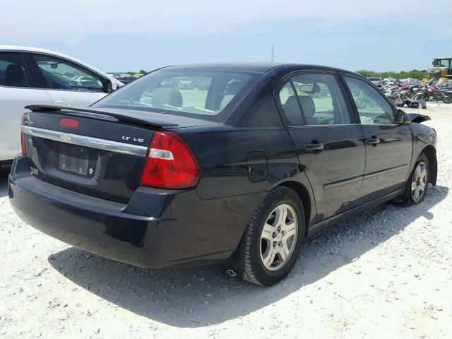 1G1ZU54884F110802 - 2004 CHEVROLET MALIBU LT BLACK photo 4