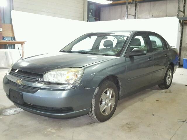 1G1ZT54815F222880 - 2005 CHEVROLET MALIBU LS GRAY photo 2