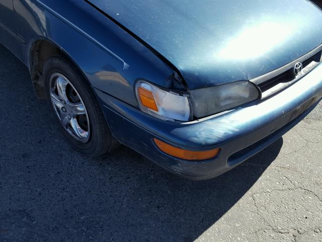 1NXAE09B8RZ185703 - 1994 TOYOTA COROLLA LE 绿色 照片 9