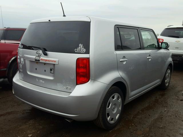 JTLKE50E391089979 - 2009 TOYOTA SCION XB ვერცხლისფერი ფოტო 4