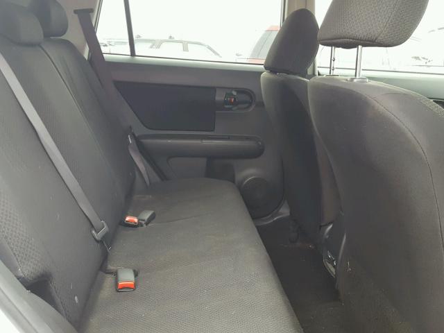 JTLKE50E391089979 - 2009 TOYOTA SCION XB ვერცხლისფერი ფოტო 6