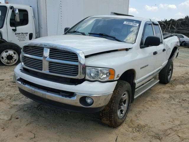 3D7KU28C64G101929 - 2004 DODGE RAM 2500 S WHITE photo 2