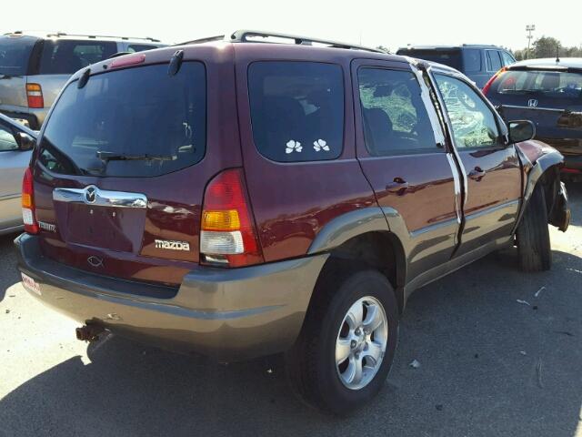 4F2CZ96123KM44111 - 2003 MAZDA TRIBUTE ES 栗色 照片 4