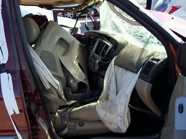 4F2CZ96123KM44111 - 2003 MAZDA TRIBUTE ES 栗色 照片 5