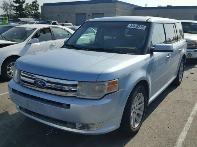 2FMDK52C19BA77810 - 2009 FORD FLEX SEL Mavi foto 2