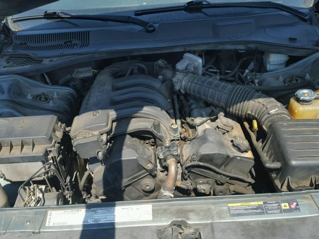 2D4FV48T55H692876 - 2005 DODGE MAGNUM SE GREEN photo 7