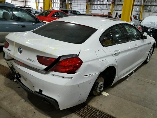 WBA6D6C55HG388531 - 2017 BMW 650 XI WHITE photo 4