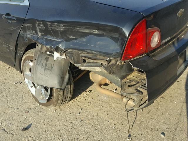 1G1ZH57B384292972 - 2008 CHEVROLET MALIBU 1LT 黑色 照片 9