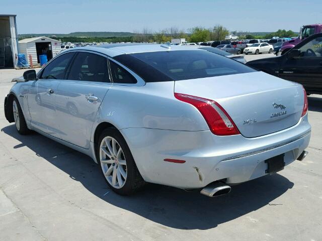 SAJWA2GZ1E8V61499 - 2014 JAGUAR XJL PORTFO SILVER photo 3