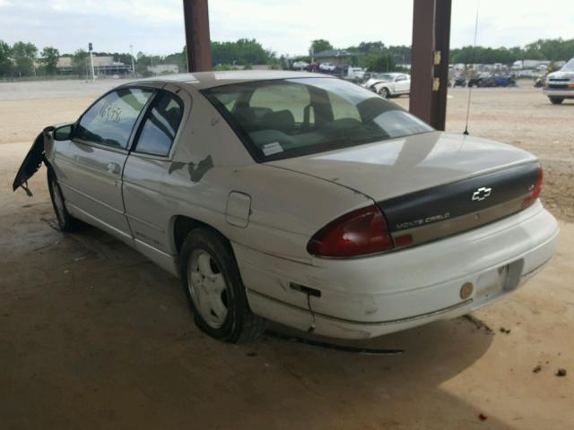 2G1WW12M0T9133729 - 1996 CHEVROLET MONTE CARL 白色 照片 3