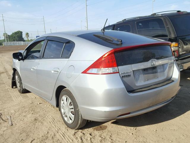 JHMZE2H52BS006439 - 2011 HONDA INSIGHT LX SILVER photo 3