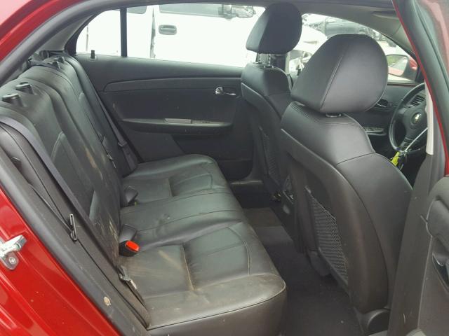 1G1ZG5E70CF377122 - 2012 CHEVROLET MALIBU LTZ RED photo 6