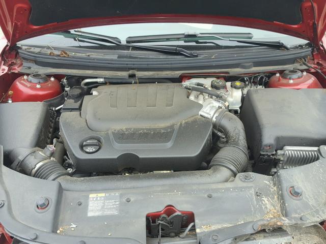 1G1ZG5E70CF377122 - 2012 CHEVROLET MALIBU LTZ RED photo 7