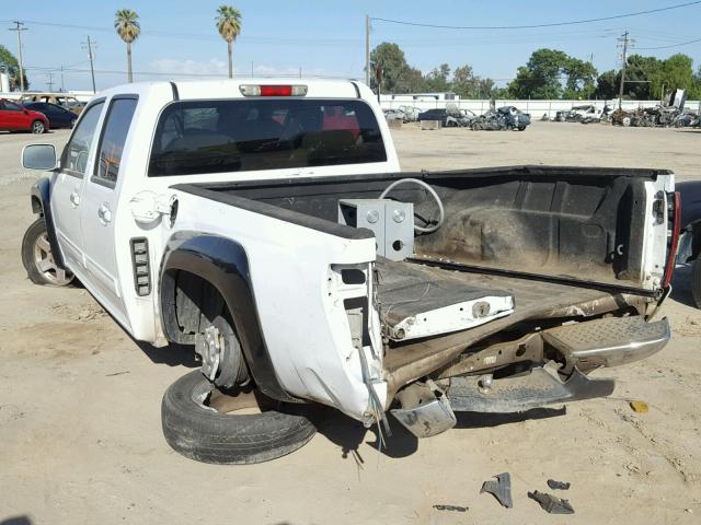 1GTD5MF92C8109954 - 2012 GMC CANYON SLE WHITE photo 3