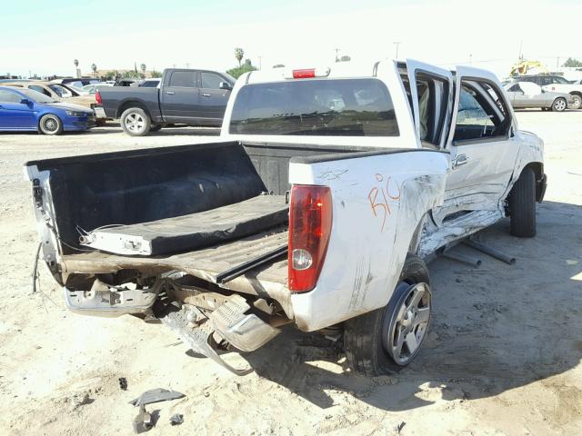 1GTD5MF92C8109954 - 2012 GMC CANYON SLE WHITE photo 4