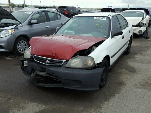 1HGEN1641XL000588 - 1999 HONDA CIVIC GX WHITE photo 2