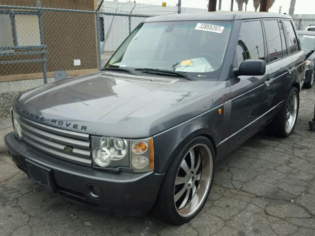 SALME11484A175809 - 2004 LAND ROVER RANGE ROVE GRAY photo 2