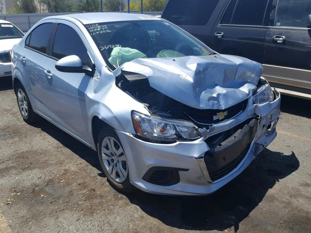 1G1JB5SHXH4133957 - 2017 CHEVROLET SONIC LS ლურჯი ფოტო 1