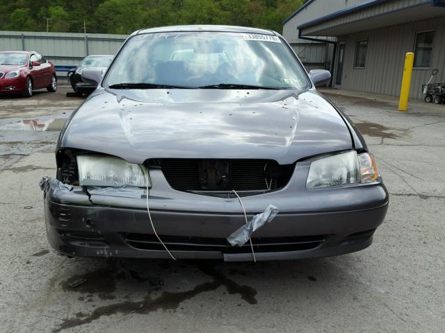 1YVGF22C025272998 - 2002 MAZDA 626 LX GRAY photo 9