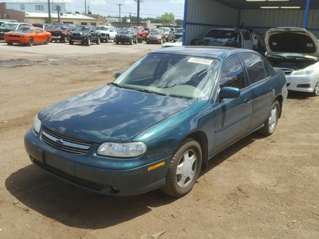 1G1NE52J9Y6111478 - 2000 CHEVROLET MALIBU LS 绿色 照片 2