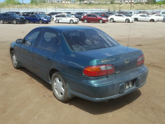 1G1NE52J9Y6111478 - 2000 CHEVROLET MALIBU LS 绿色 照片 3