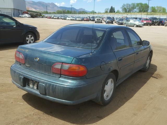 1G1NE52J9Y6111478 - 2000 CHEVROLET MALIBU LS 绿色 照片 4