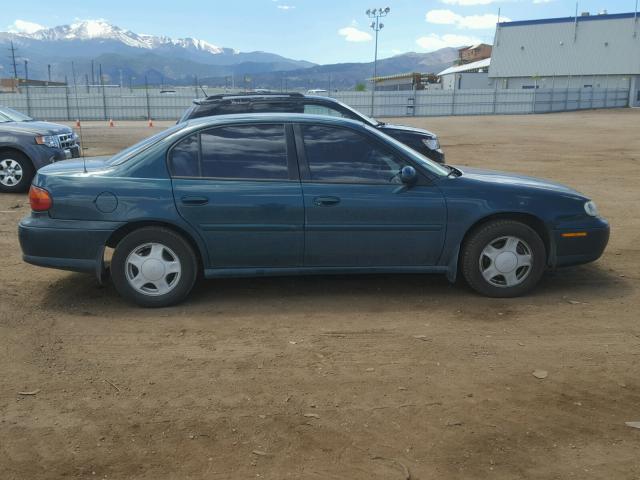 1G1NE52J9Y6111478 - 2000 CHEVROLET MALIBU LS 绿色 照片 9