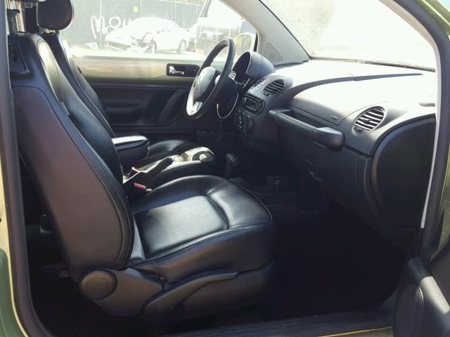 3VWRW31C37M504708 - 2007 VOLKSWAGEN NEW BEETLE 绿色 照片 5