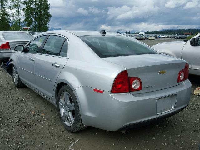 1G1ZC5E09CF238282 - 2012 CHEVROLET MALIBU 1LT 银色 照片 3