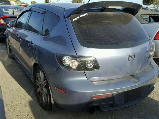 JM1BK34M081860472 - 2008 MAZDA SPEED 3 蓝色 照片 3