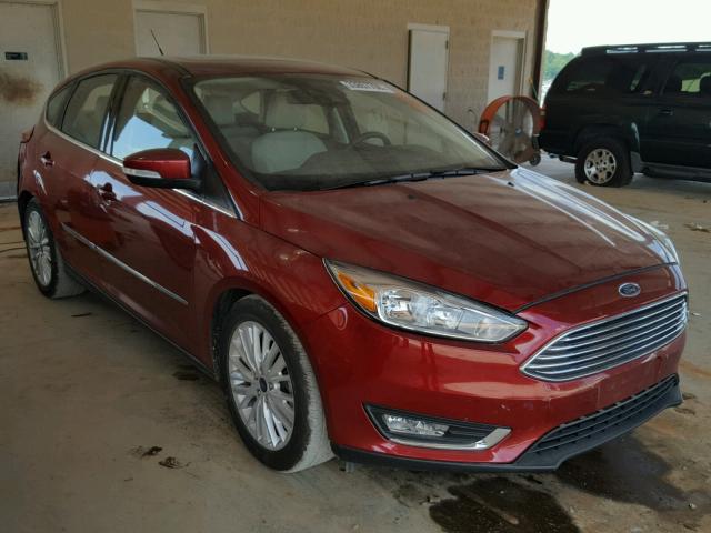 1FADP3N27HL269489 - 2017 FORD FOCUS TITA RED photo 1