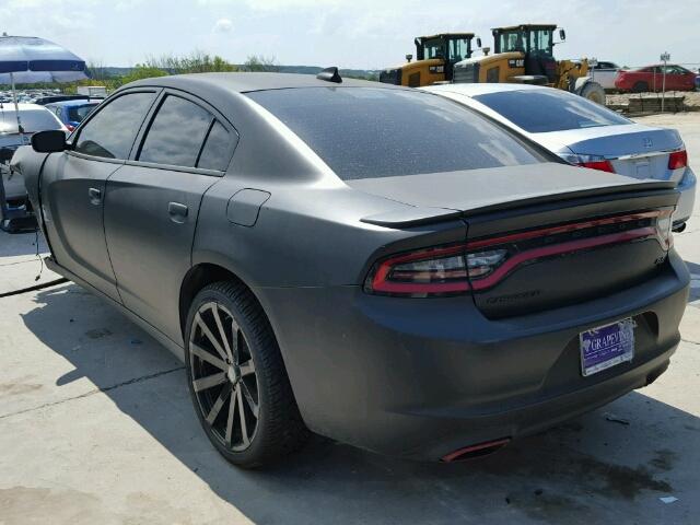 2C3CDXCT3GH222333 - 2016 DODGE CHARGER R/ BLACK photo 3