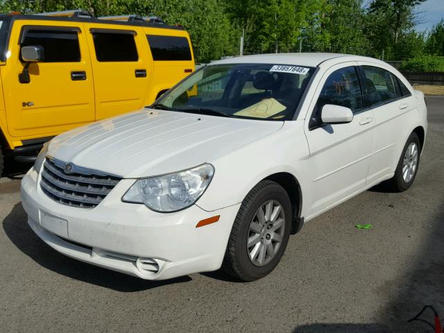 1C3LC46K97N556992 - 2007 CHRYSLER SEBRING WHITE photo 2