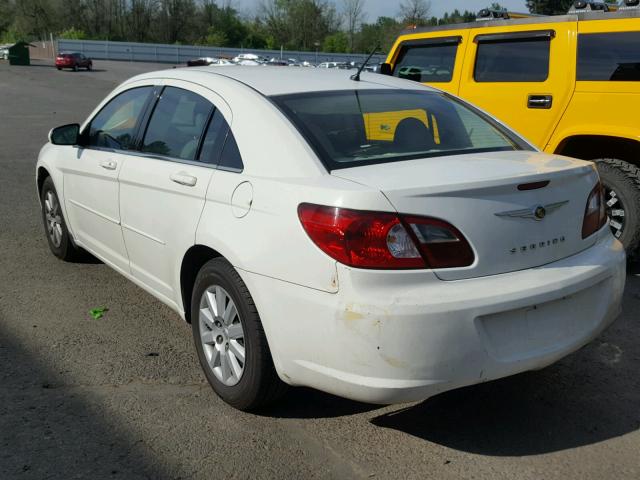 1C3LC46K97N556992 - 2007 CHRYSLER SEBRING WHITE photo 3