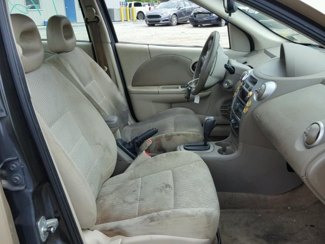 1G8AJ55F57Z118430 - 2007 SATURN ION LEVEL GOLD photo 5