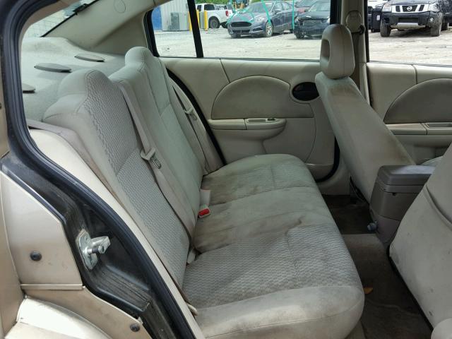 1G8AJ55F57Z118430 - 2007 SATURN ION LEVEL GOLD photo 6