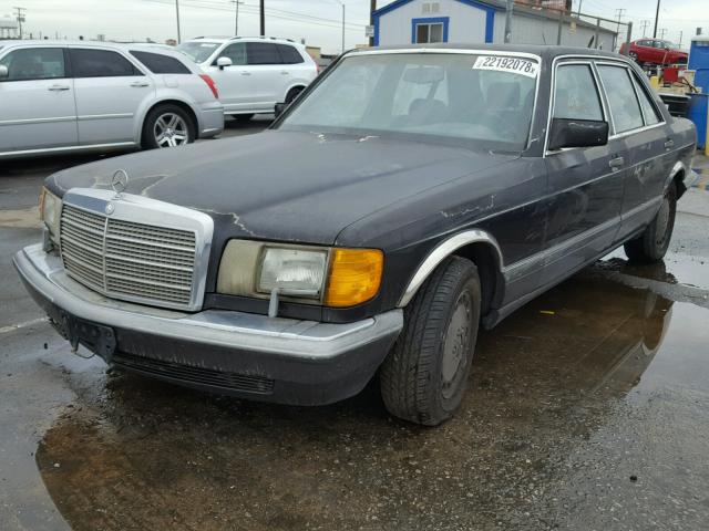 WDBCA35E3MA601823 - 1991 MERCEDES-BENZ 420 SEL CHARCOAL photo 2