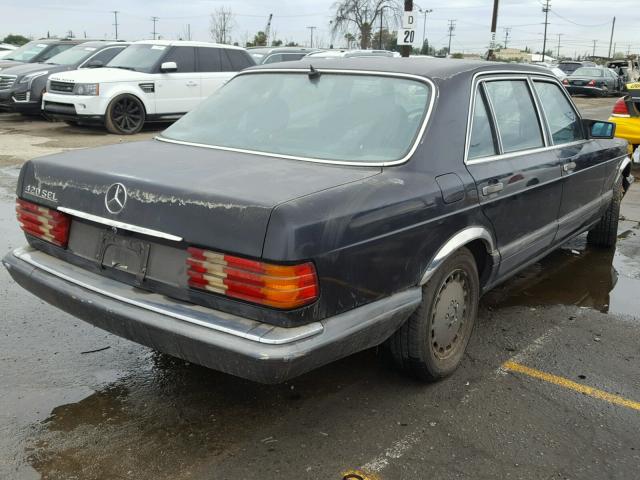 WDBCA35E3MA601823 - 1991 MERCEDES-BENZ 420 SEL CHARCOAL photo 4