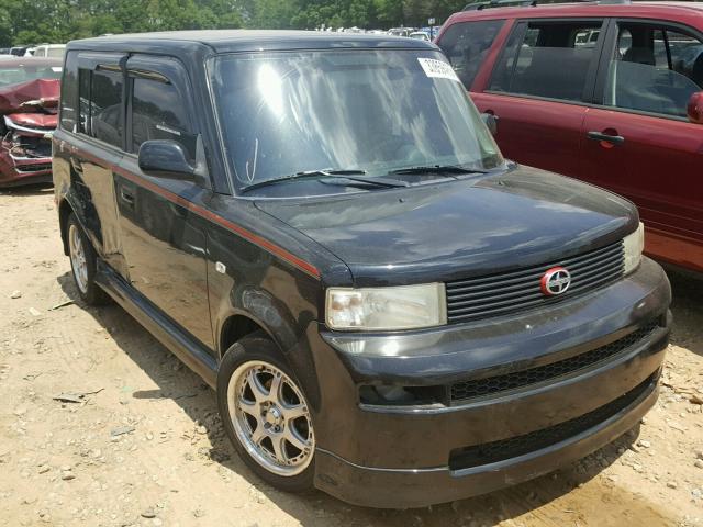 JTLKT324364077453 - 2006 TOYOTA SCION XB BLACK photo 1