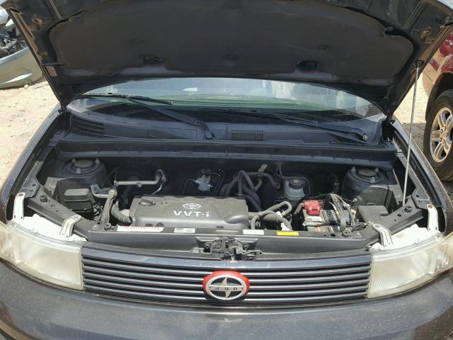 JTLKT324364077453 - 2006 TOYOTA SCION XB BLACK photo 7