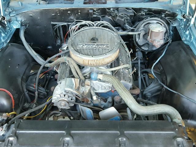 1D37H2L566762 - 1972 CHEVROLET CHEVELLE BLUE photo 7