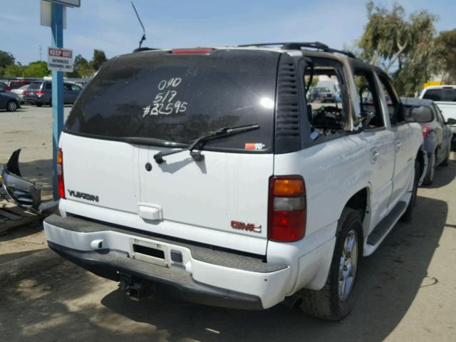 1GKEK63UX2J180509 - 2002 GMC DENALI WHITE photo 4