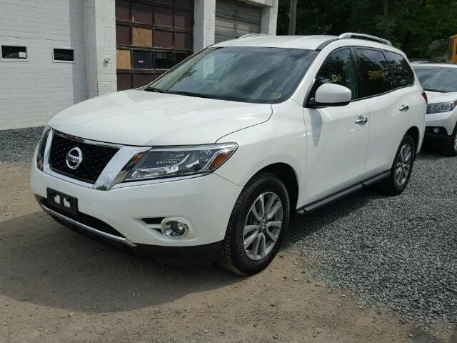 5N1AR2MN8GC613919 - 2016 NISSAN PATHFINDER WHITE photo 2