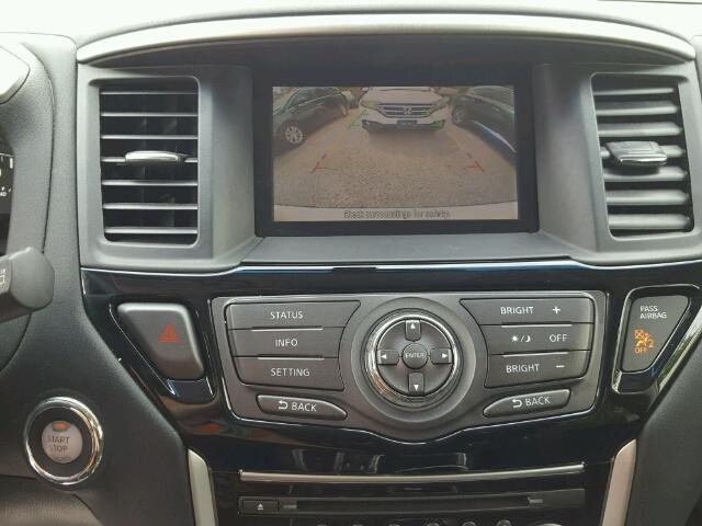 5N1AR2MN8GC613919 - 2016 NISSAN PATHFINDER WHITE photo 9