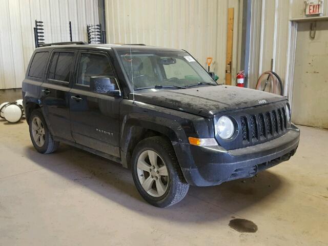 1J4NT2GB8BD203157 - 2011 JEEP PATRIOT BLACK photo 1